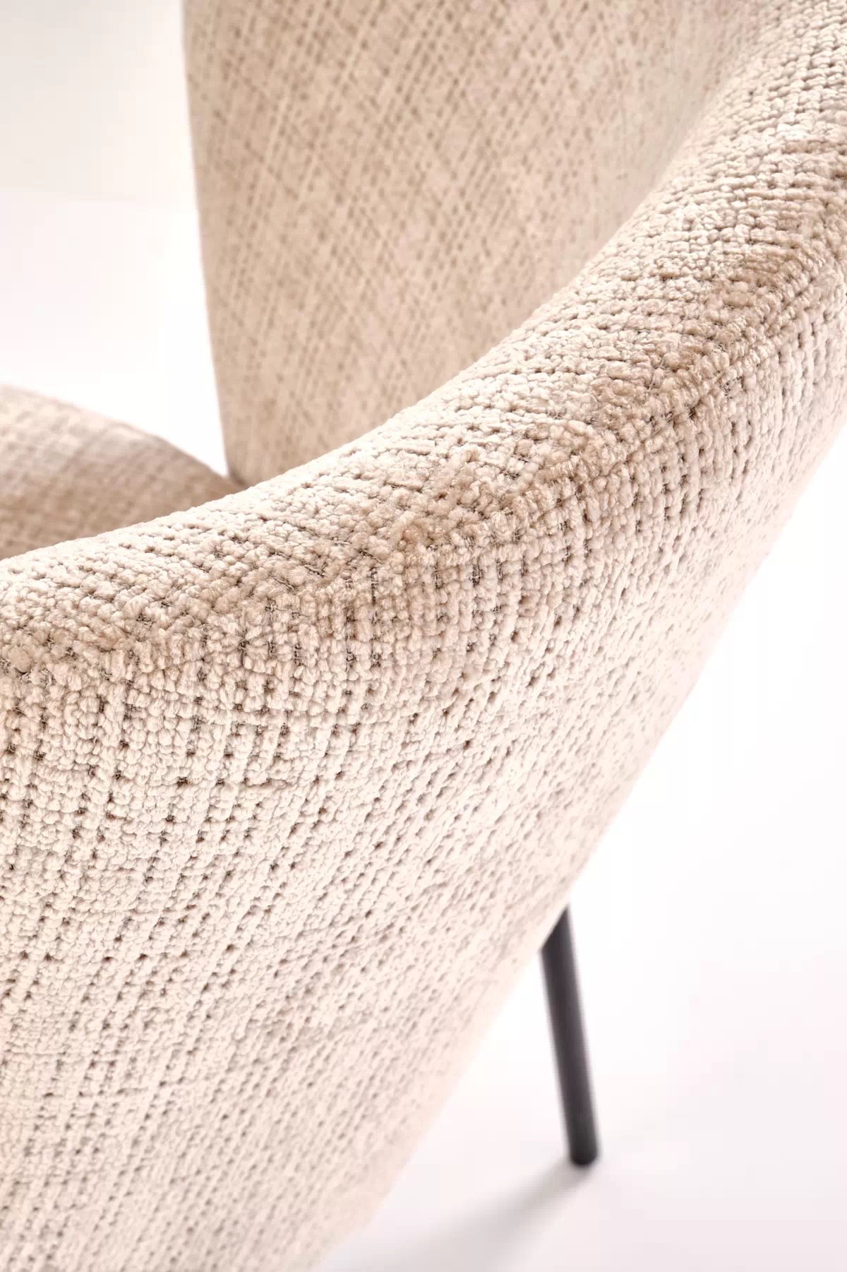 Čalúnená stolička Molena - béžová Stolička čalúnená molena - bezowe