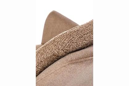 K591 židle hnědá (1p=2szt) židle čalouněné Orbia obrotowe - brazowe / černé nožičky