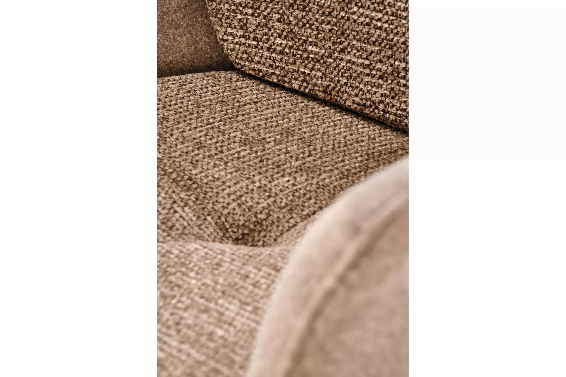 K591 židle hnědá (1p=2szt) židle čalouněné Orbia obrotowe - brazowe / černé nožičky