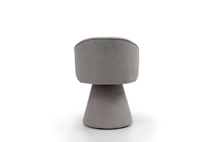 Čalouněná židle Orevi skořepinová - světle šedá bouclé Catch Me 24 židle čalouněné Orevi kubelkowe - jasna šedá boucla Catch Me 24