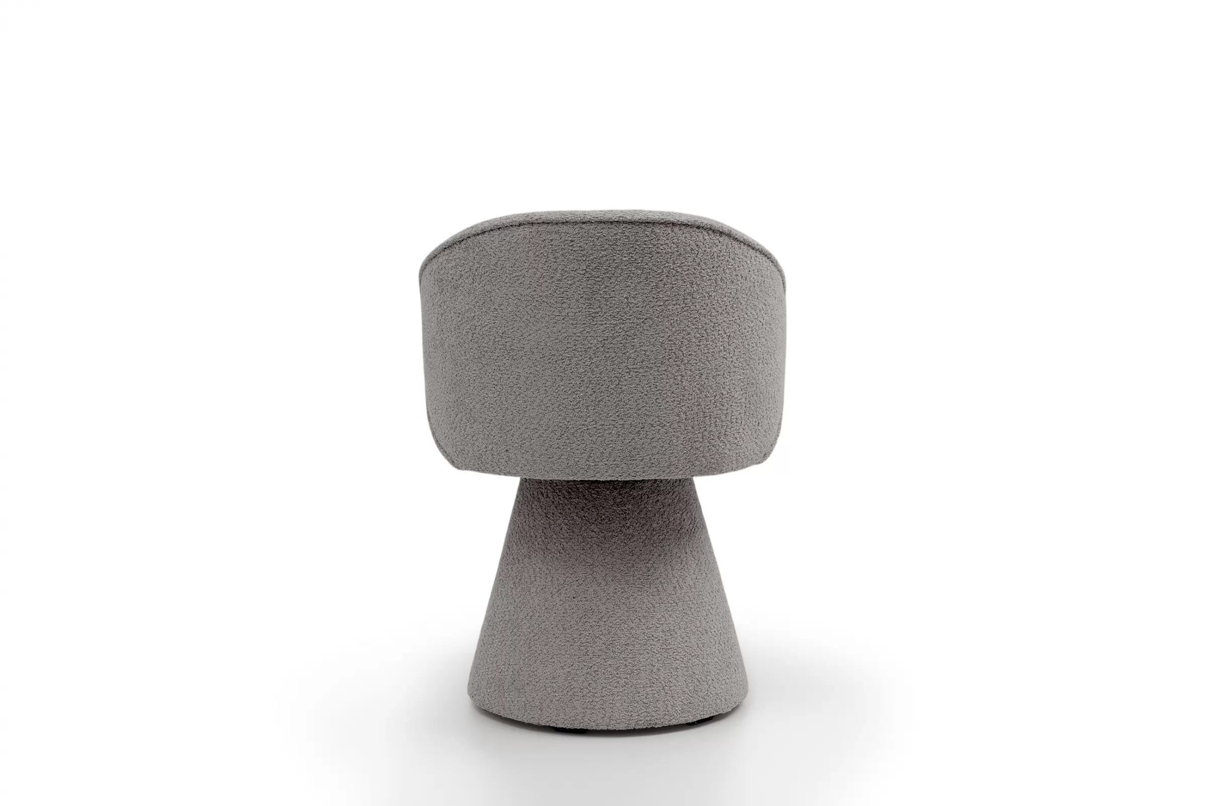 Čalouněná židle Orevi skořepinová - světle šedá bouclé Catch Me 24 židle čalouněné Orevi kubelkowe - jasna šedá boucla Catch Me 24