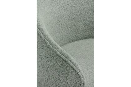 Čalouněná židle Orevi skořepinová - světle zelená bouclé Catch Me 13 židle čalouněné Orevi kubelkowe - jasna zielona boucla Catch Me 13