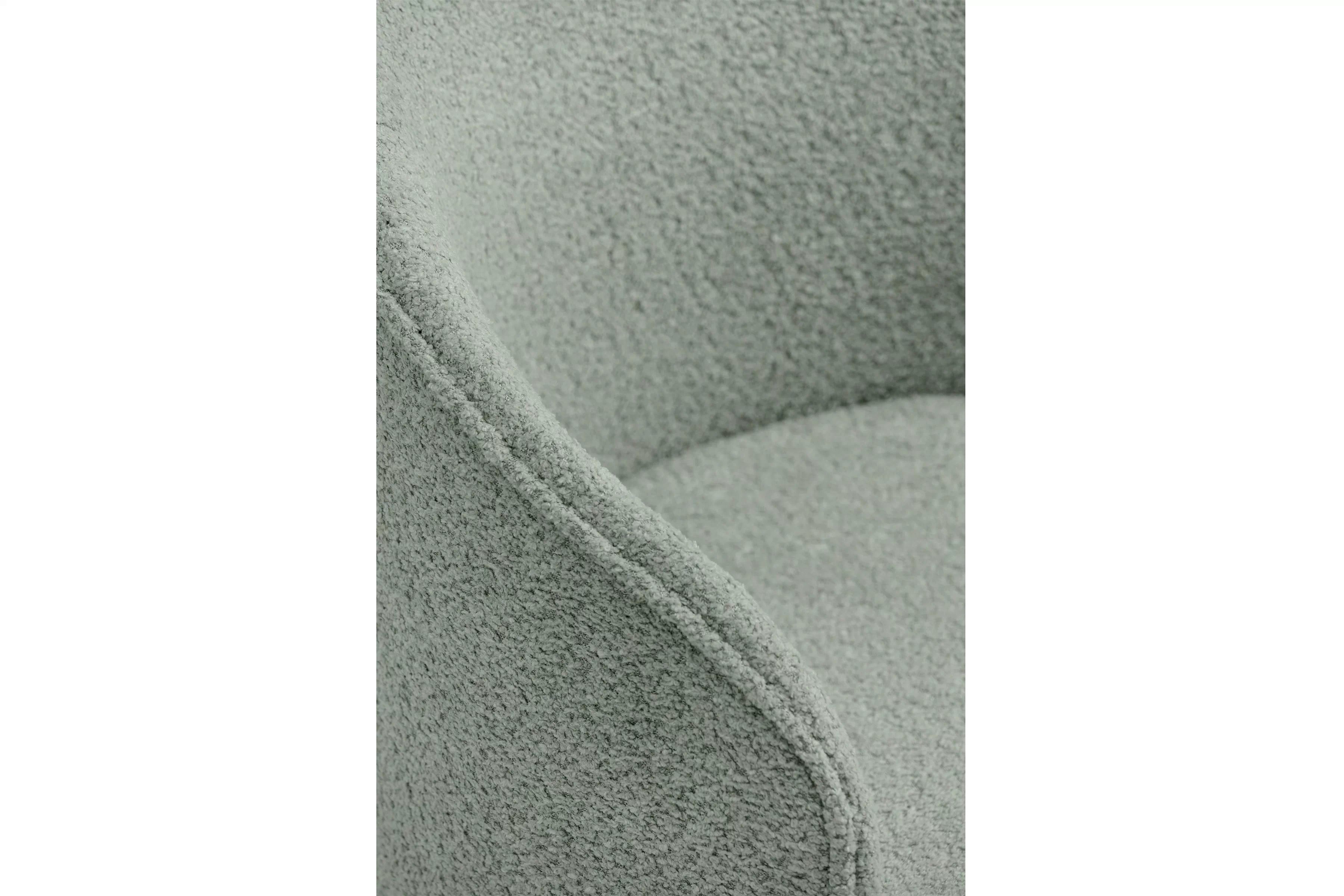 Čalouněná židle Orevi skořepinová - světle zelená bouclé Catch Me 13 židle čalouněné Orevi kubelkowe - jasna zielona boucla Catch Me 13