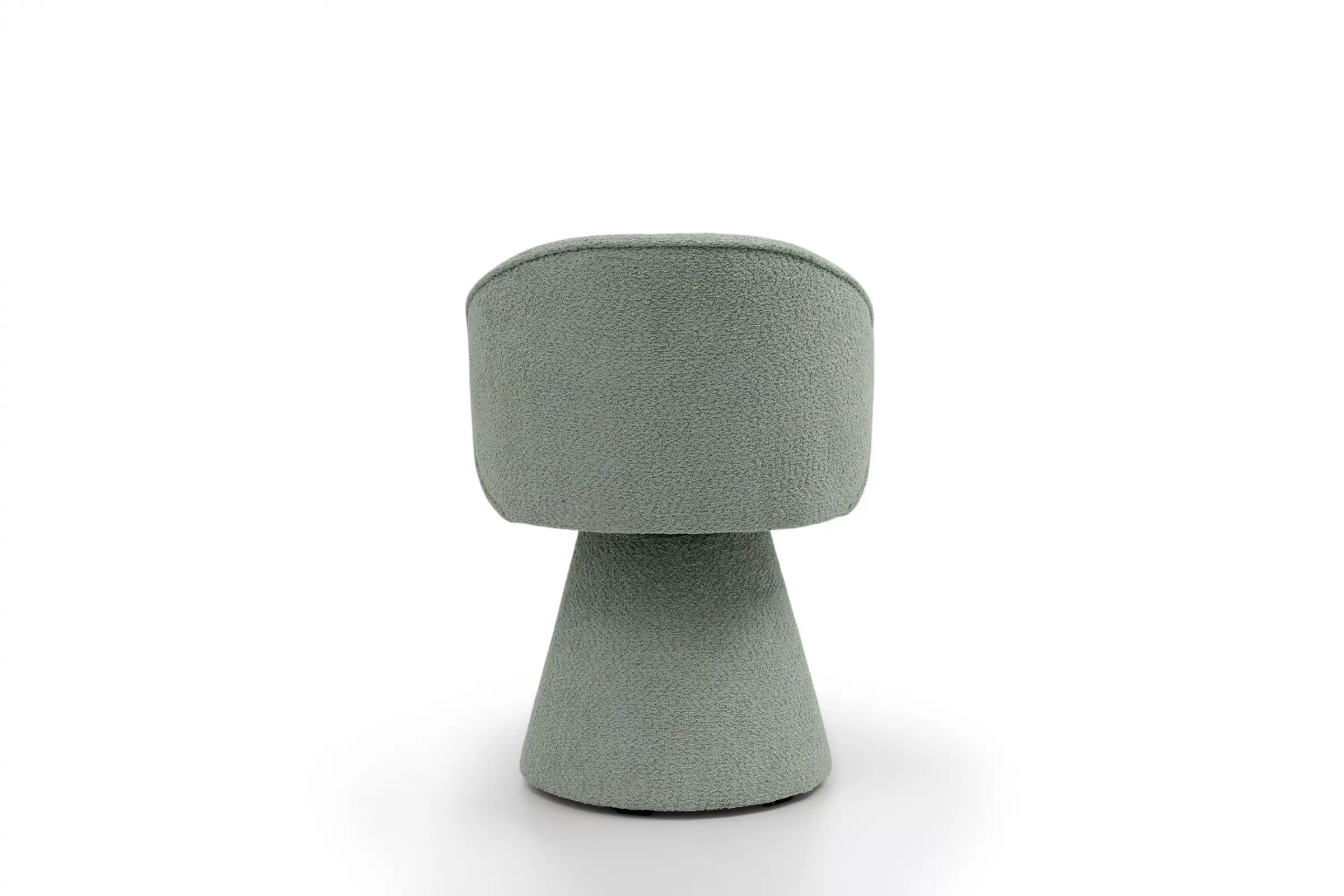 Čalouněná židle Orevi skořepinová - světle zelená bouclé Catch Me 13 židle čalouněné Orevi kubelkowe - jasna zielona boucla Catch Me 13