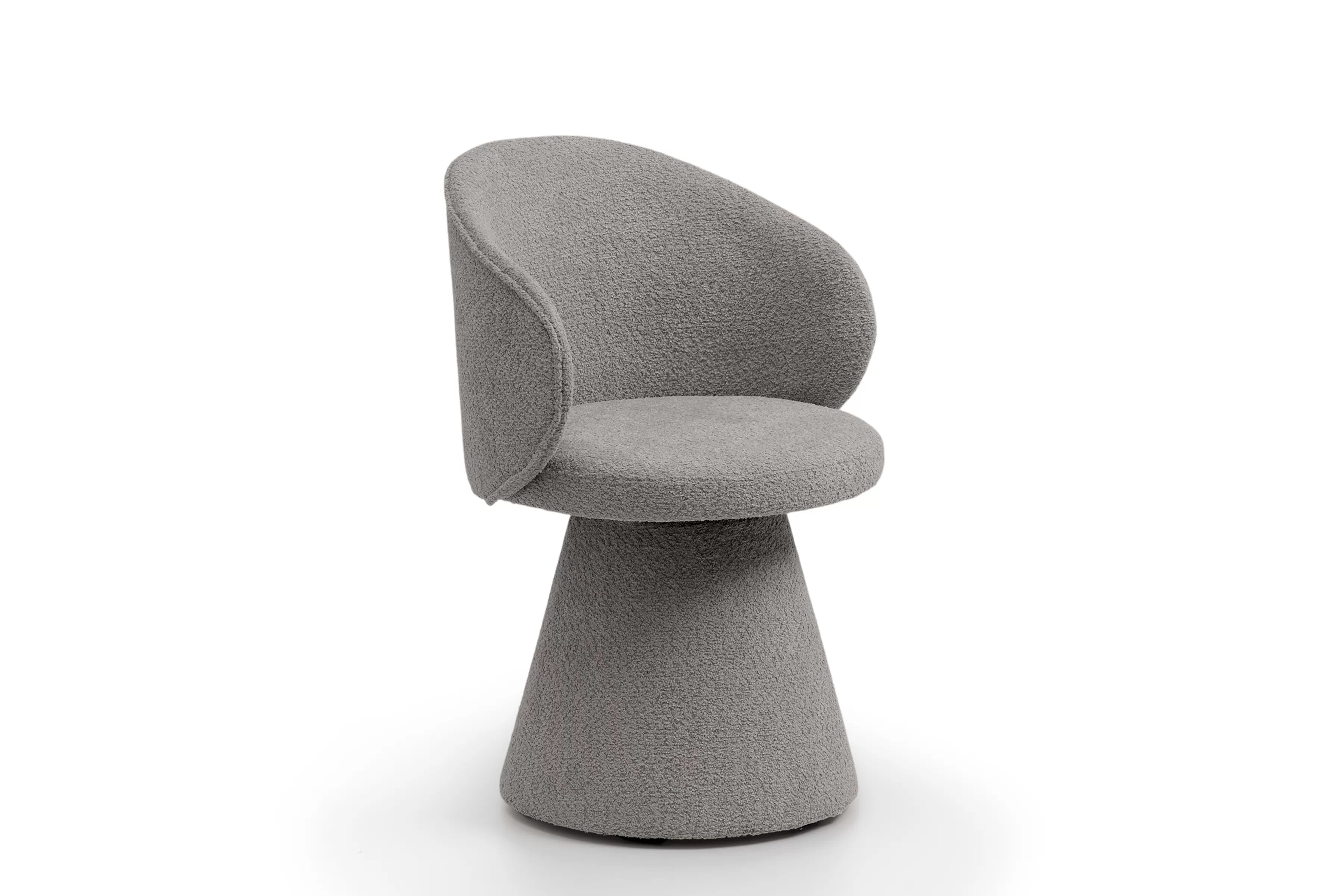 Čalúnená otočná škrupinová stolička Orevi Spin Stolička čalúnená Orevi Spin kubelkowe otočna