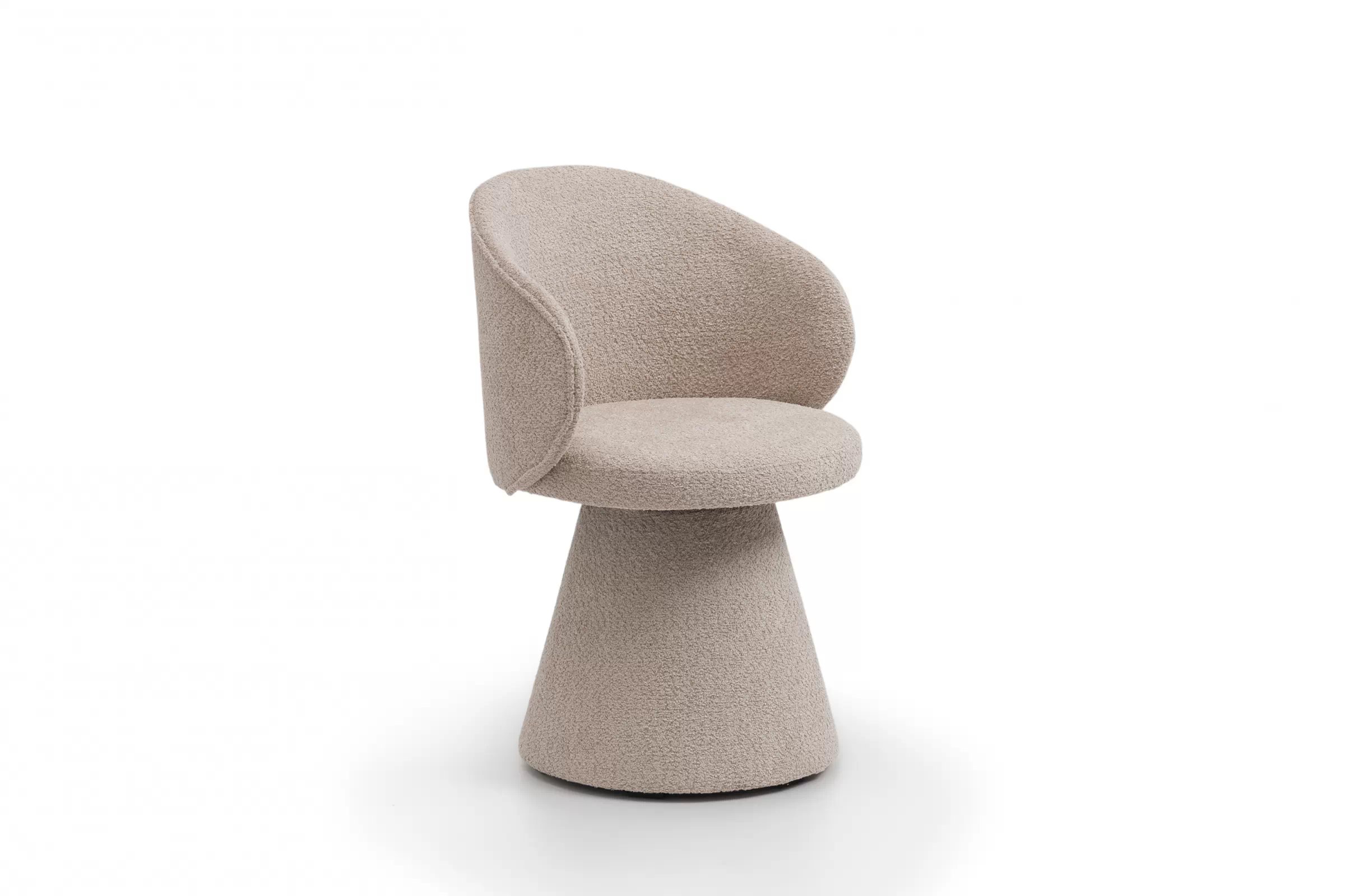 Čalúnená otočná škrupinová stolička Orevi Spin Stolička čalúnená Orevi Spin kubelkowe otočna