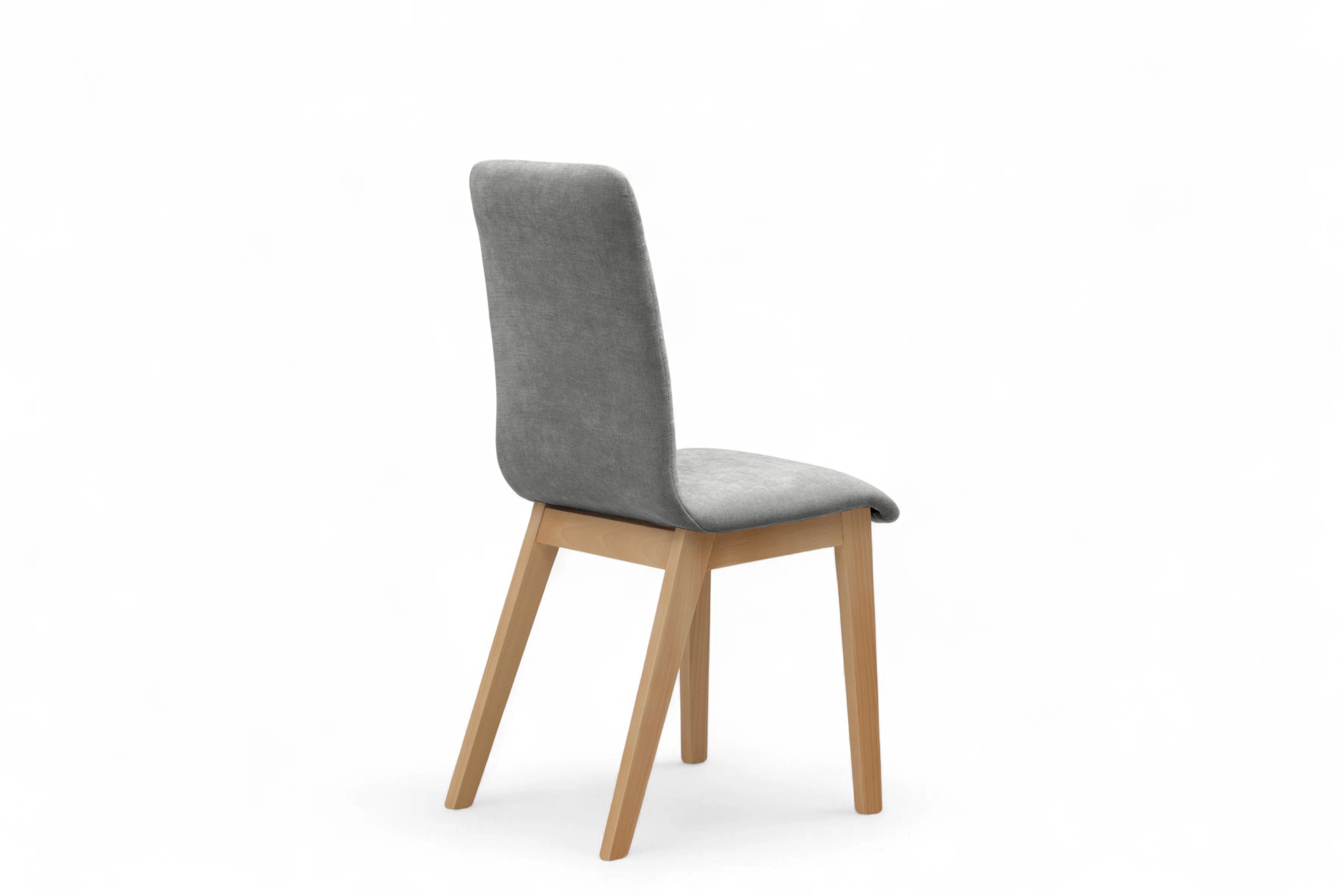 Čalouněná jídelní židle Platinum 4 - šedý šenil Wind 90 / nohy buk židle čalouněné Platinum 4  - šedá šenil Wind 90 / Nohy buk