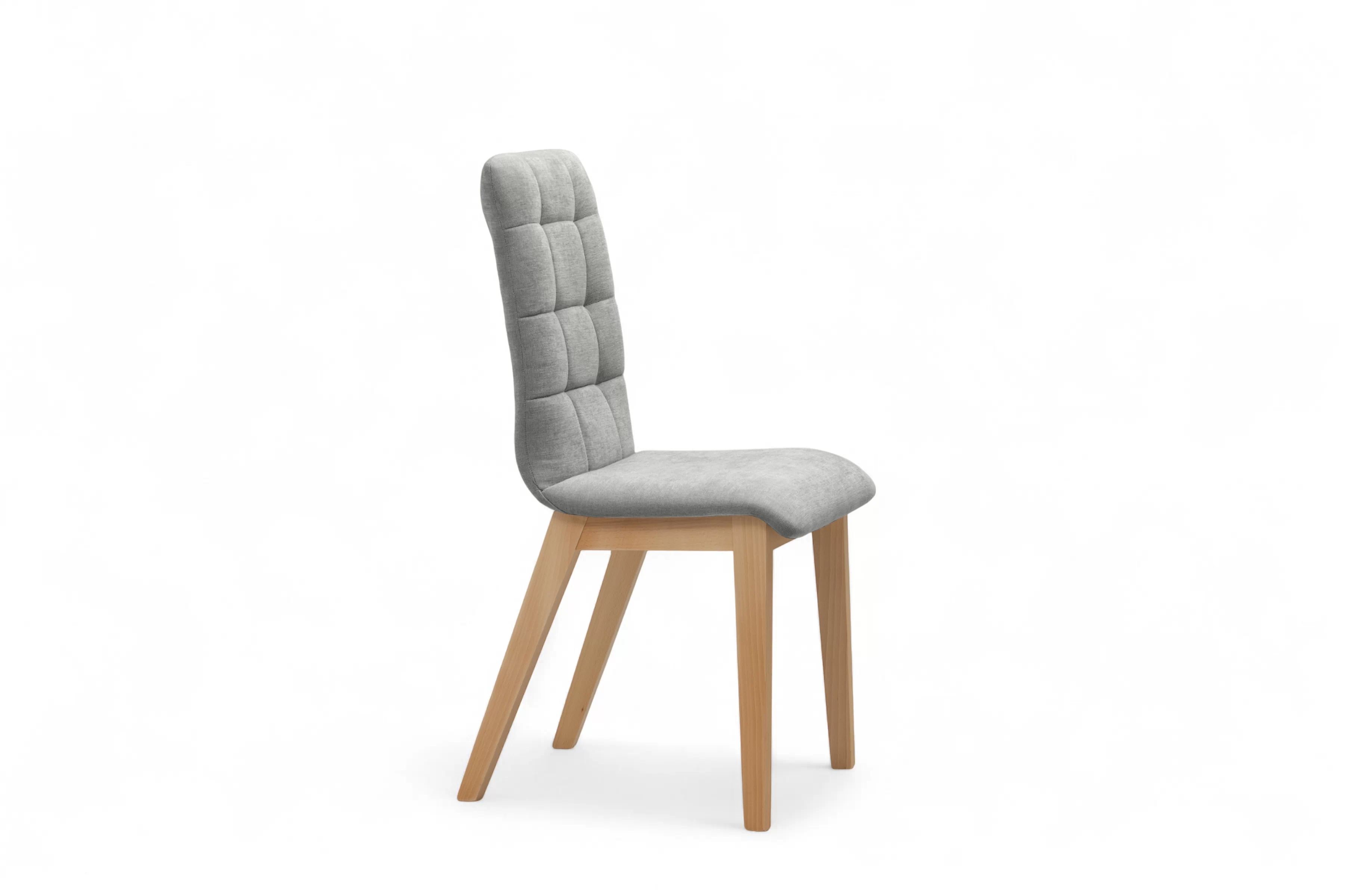 Čalouněná jídelní židle Platinum 4 - šedý šenil Wind 90 / nohy buk židle čalouněné Platinum 4  - šedá šenil Wind 90 / Nohy buk