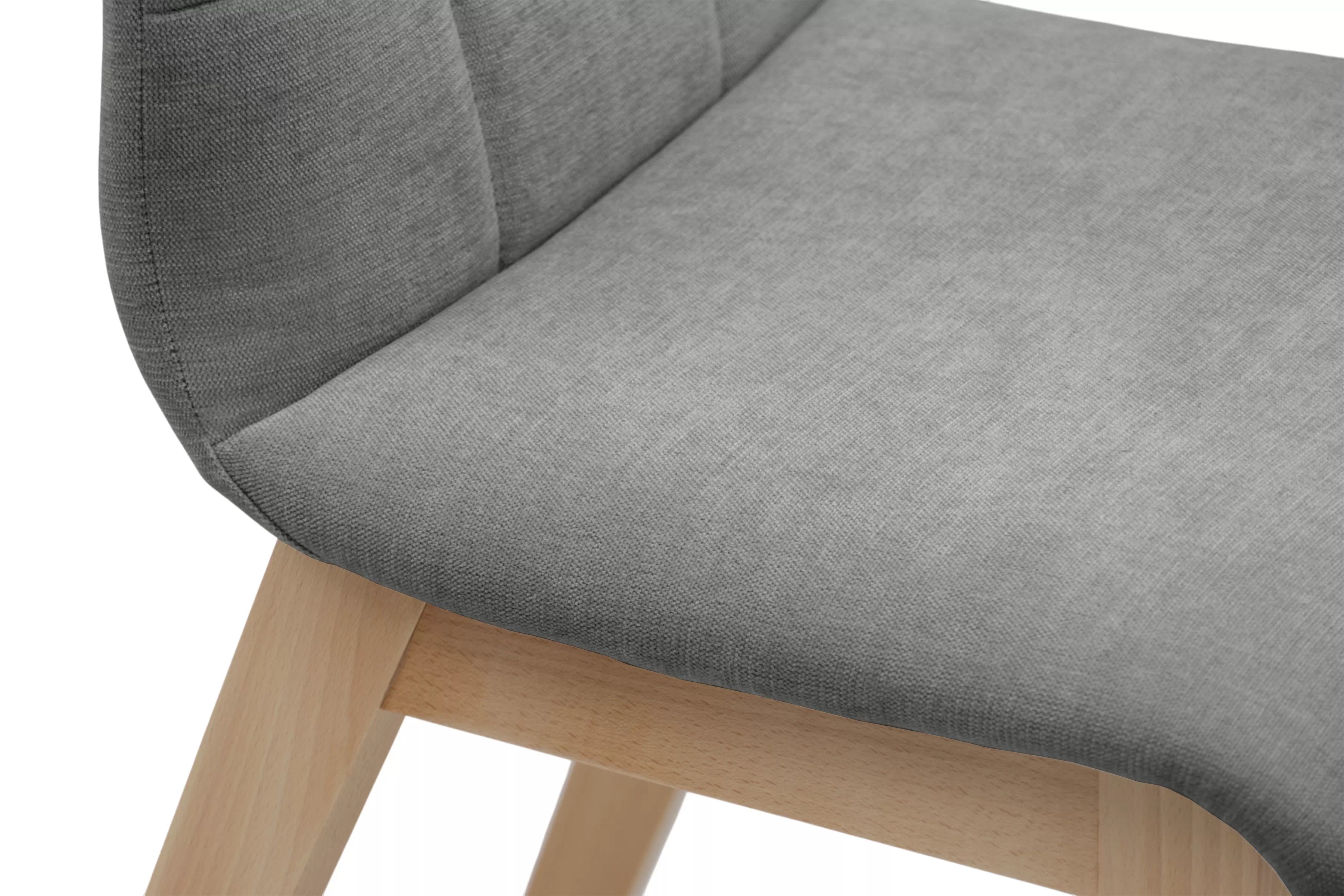 Čalouněná jídelní židle Platinum 4 - šedý šenil Wind 90 / nohy buk židle čalouněné Platinum 4  - šedá šenil Wind 90 / Nohy buk