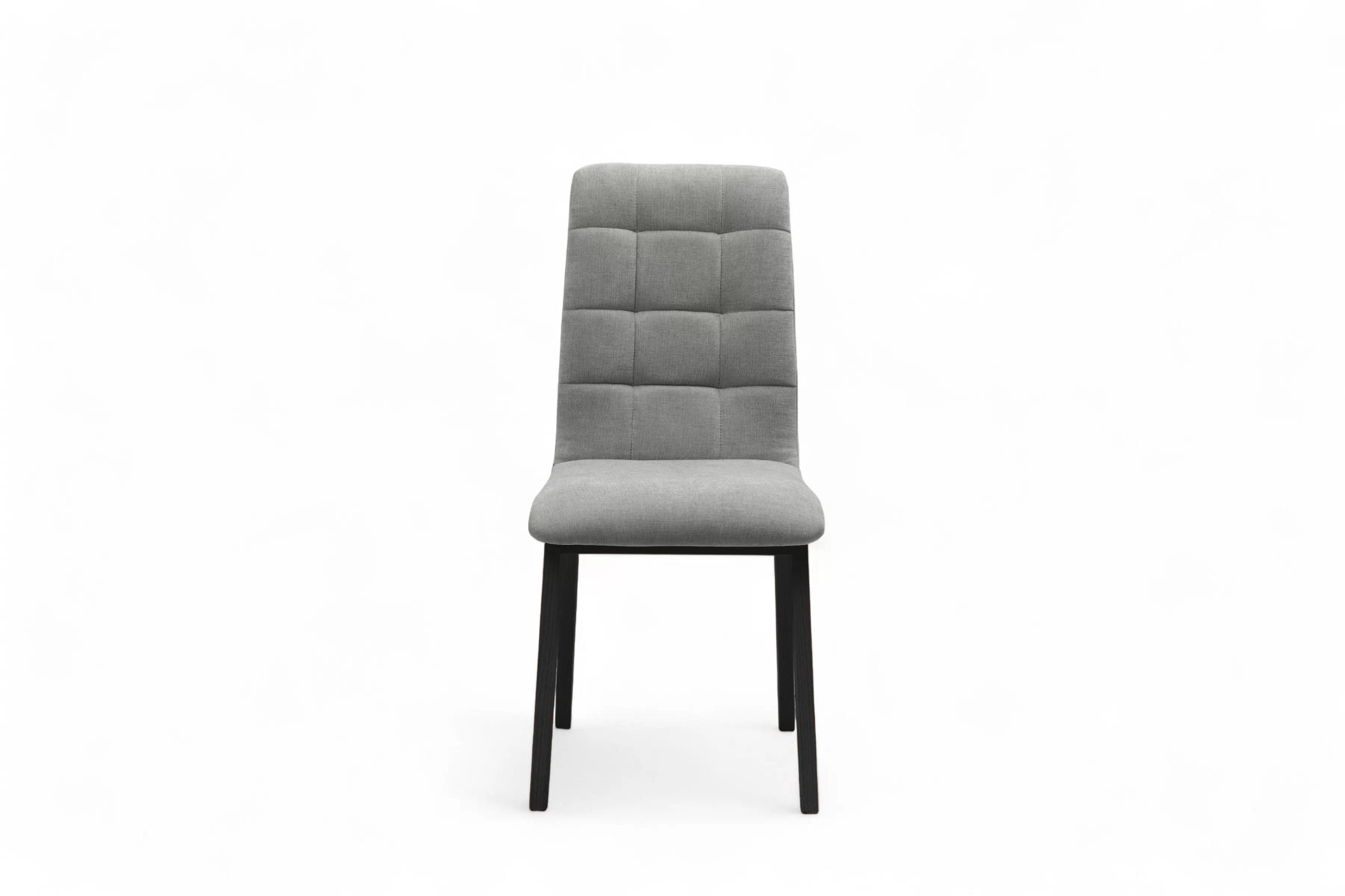 Čalouněná jídelní židle Platinum 4 - šedý šenil Wind 90 / černé nohy židle čalouněné Platinum 4  - šedá šenil Wind 90 / Nohy černá