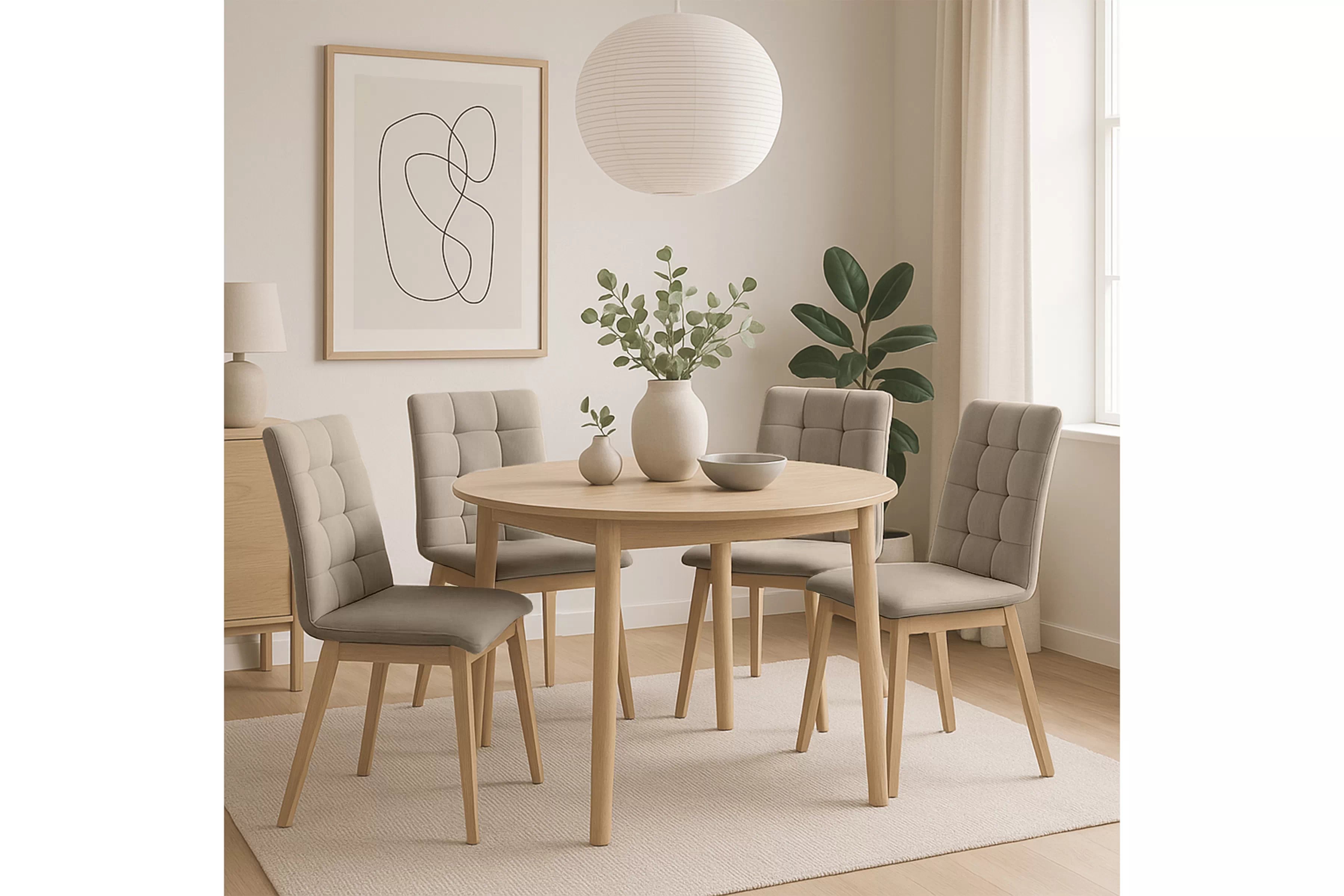 Jedálenská stolička Platinum 4 Stolička čalúnená Platinum 4 z drewnianymi nogami