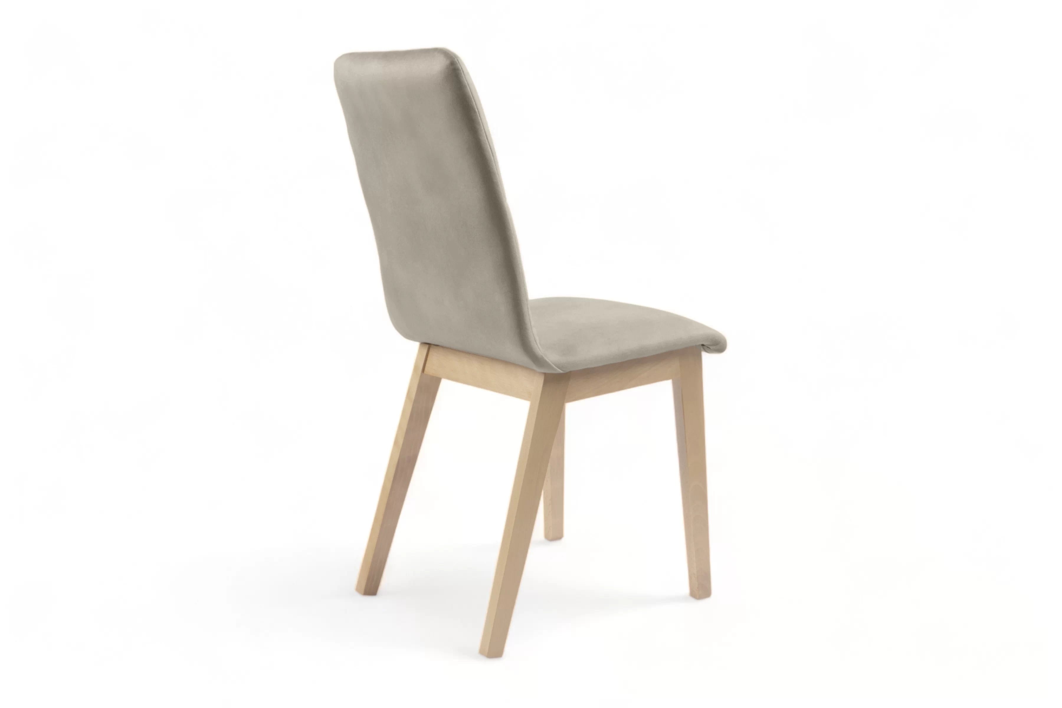 Jedálenská stolička Platinum 5 - Béžová Salvador 02 / Nohy buk Stolička čalúnená Platinum 5 - Béžová Salvador 02 / nožičky buk