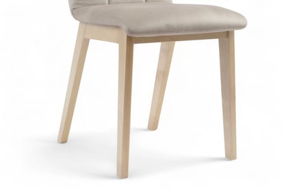 Jedálenská stolička Platinum 5 - Béžová Salvador 02 / Nohy buk Stolička čalúnená Platinum 5 - Béžová Salvador 02 / nožičky buk