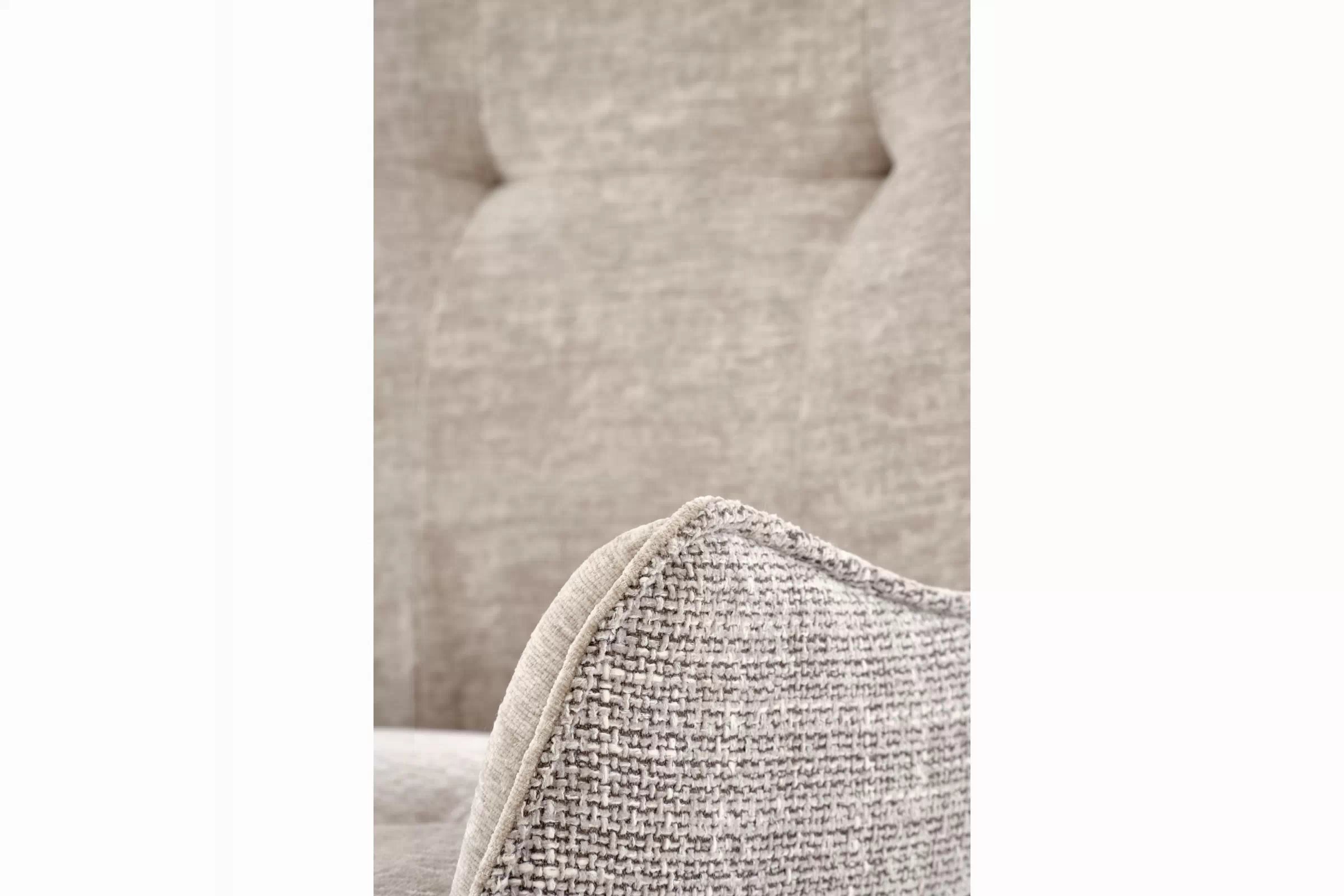 Otočená čalúnená stolička Rippla - popolavá Stolička čalúnená Rippla otočna - popielate