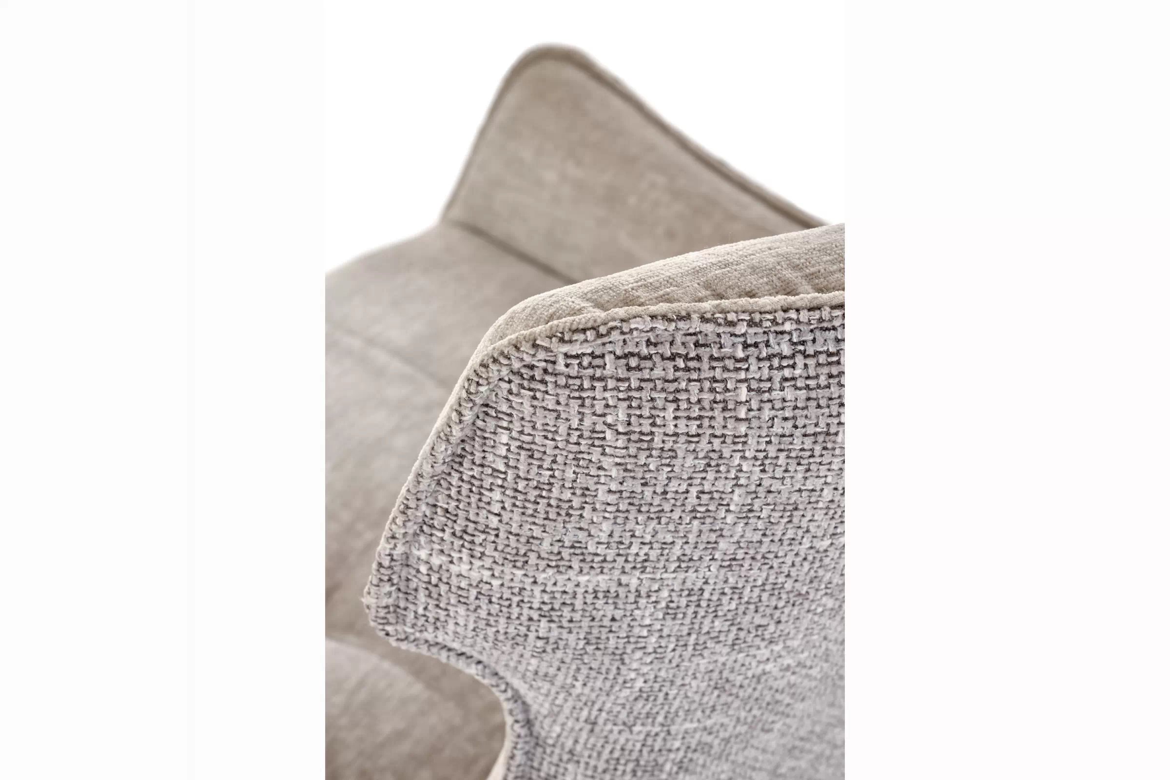 Otočená čalúnená stolička Rippla - popolavá Stolička čalúnená Rippla otočna - popielate