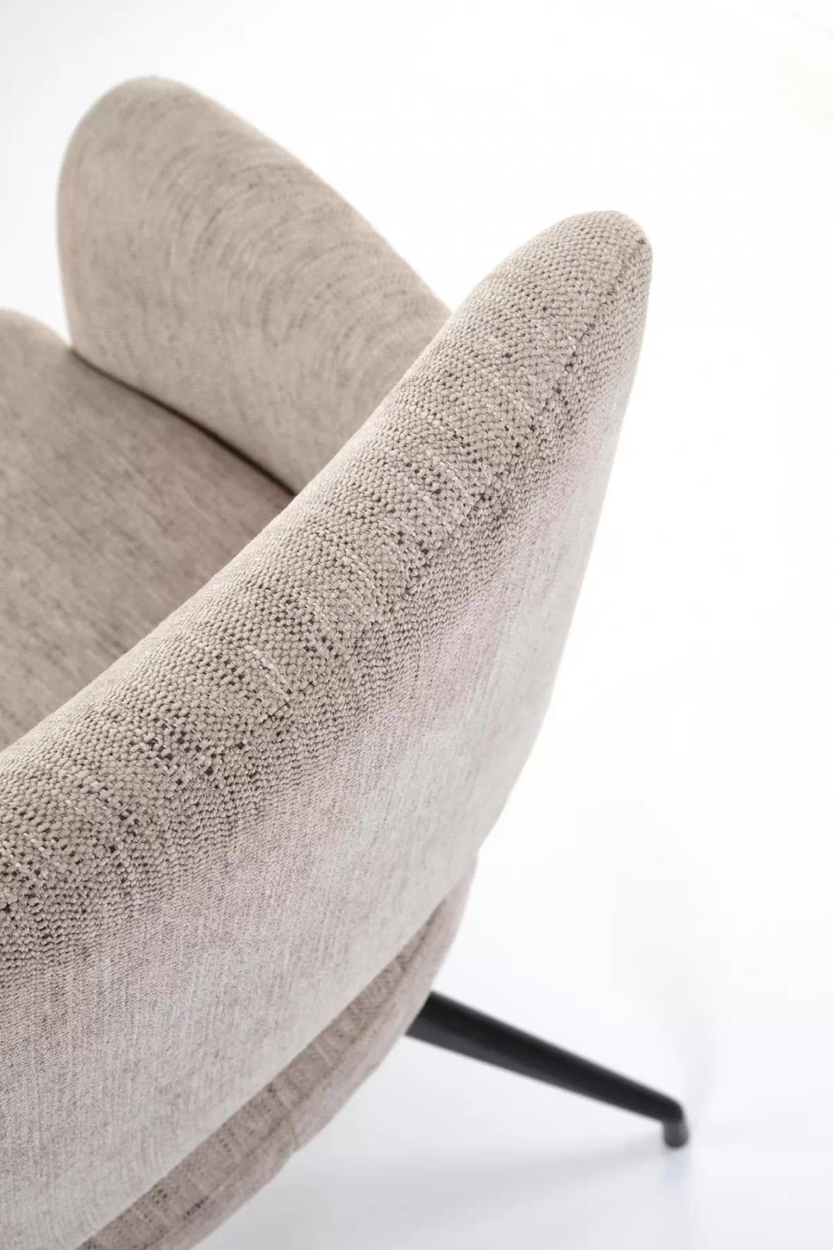 Otočné čalouněné křeslo Rivo - béžová Odin 28 židle čalouněné Rivo obrotowe - šenil béžová Odin 28