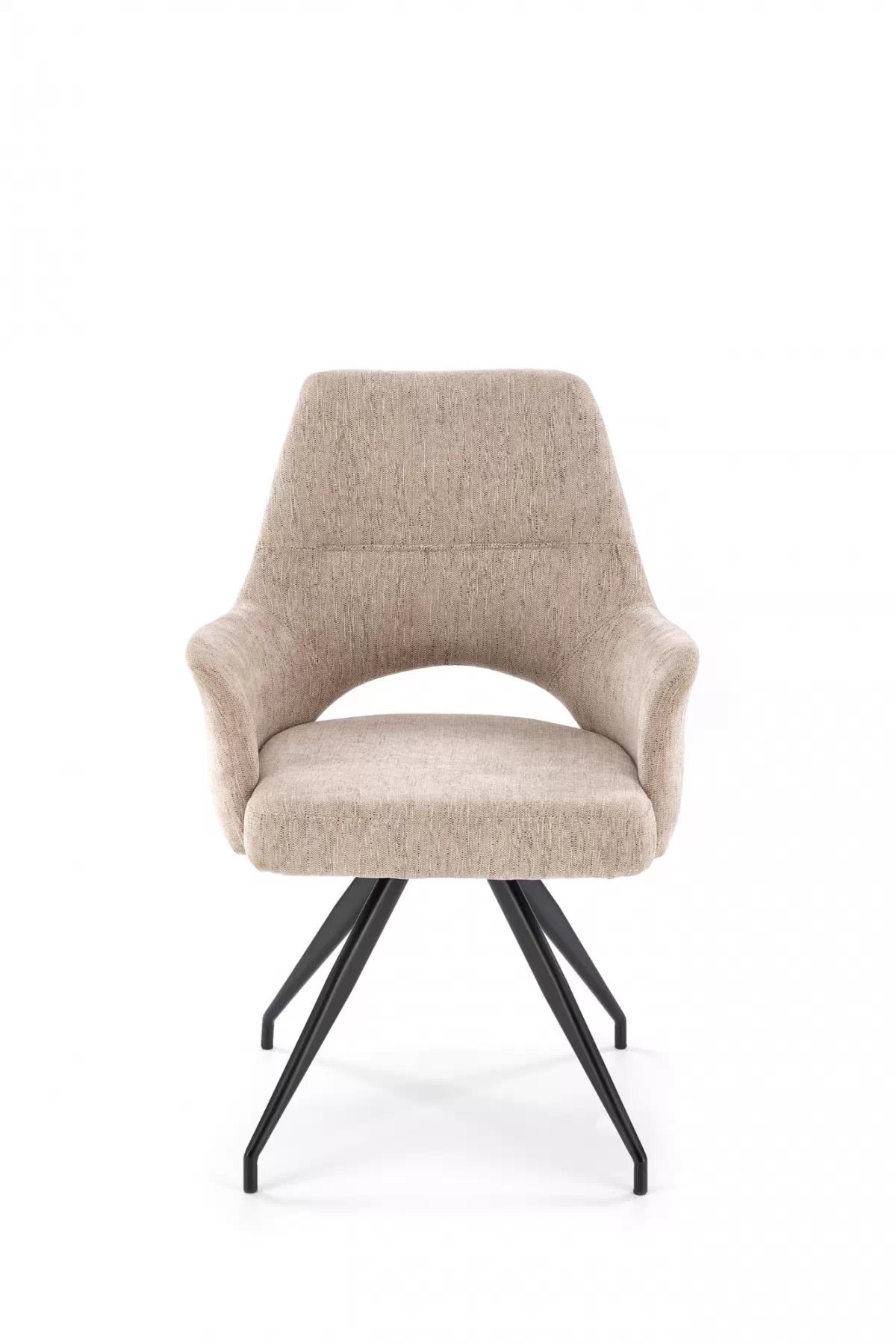 Otočné čalouněné křeslo Rivo - béžová Odin 28 židle čalouněné Rivo obrotowe - šenil béžová Odin 28