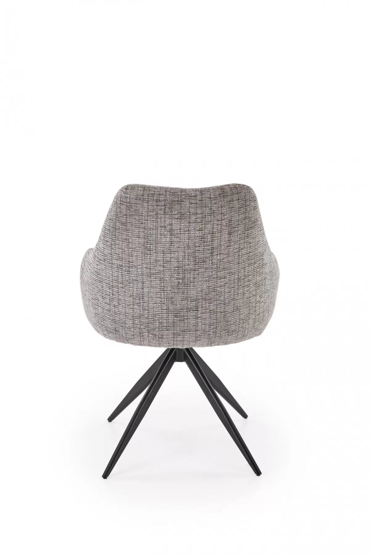 Otočná čalouněná židle Volaro - šedá / černé nožky židle čalouněné Volaro obrotowe - popelavá / Nohy černá