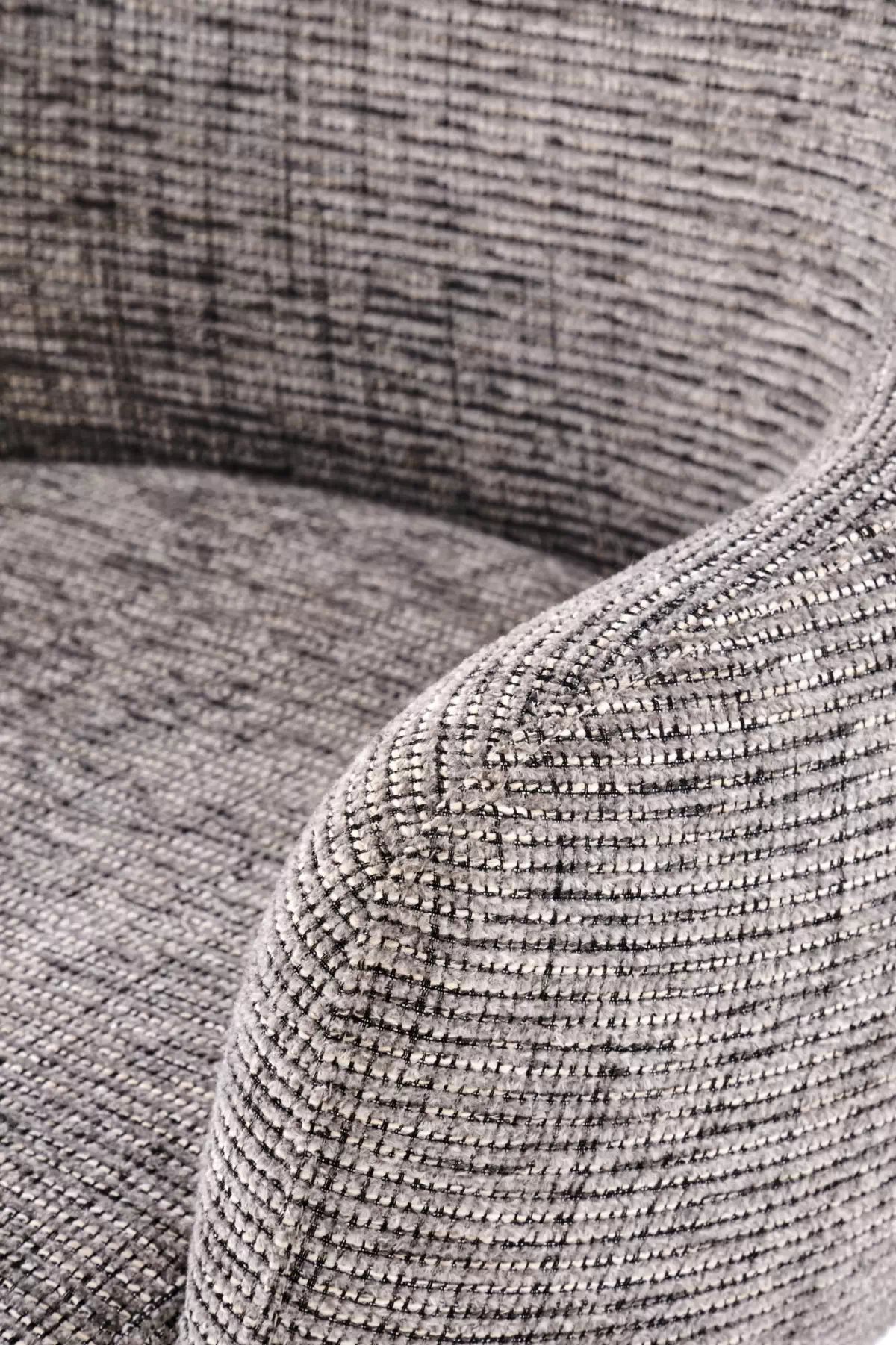 Otočná čalouněná židle Volaro - šedá / černé nožky židle čalouněné Volaro obrotowe - popelavá / Nohy černá