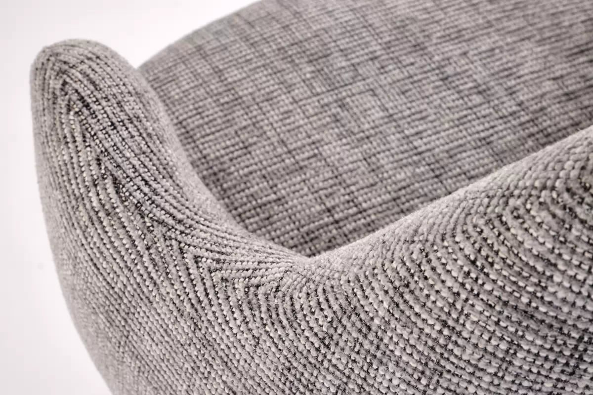 Otočná čalouněná židle Volaro - šedá / černé nožky židle čalouněné Volaro obrotowe - popelavá / Nohy černá