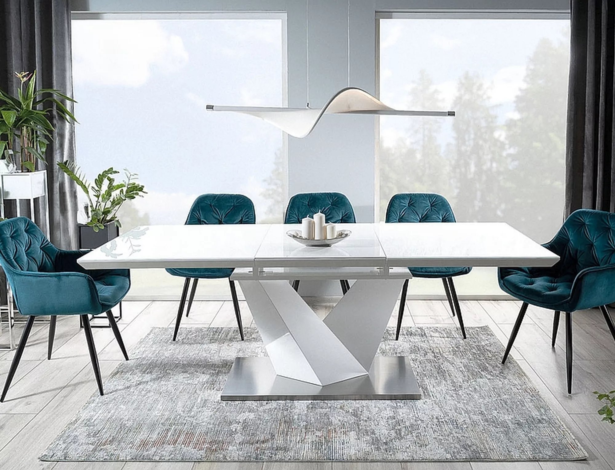 Stolička CHERRY VELVET Čierny rám/Tyrkysová BLUVEL 85 Stolička čalouněné z podlokietnikami cerry velvet - Tyrkysová bluvel 85 / čierny nožičky