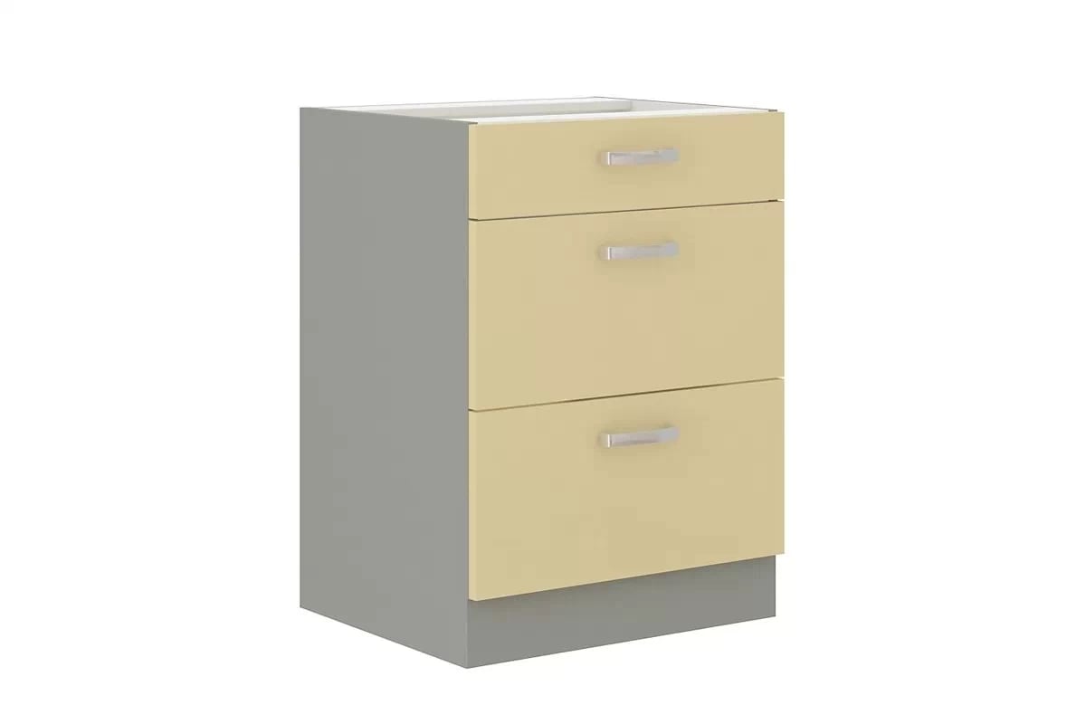 Kuchyňská sestava Karmen 1,2/1,8 m Laon 60 D 3S BB - Skříňka spodní s zásuvkami