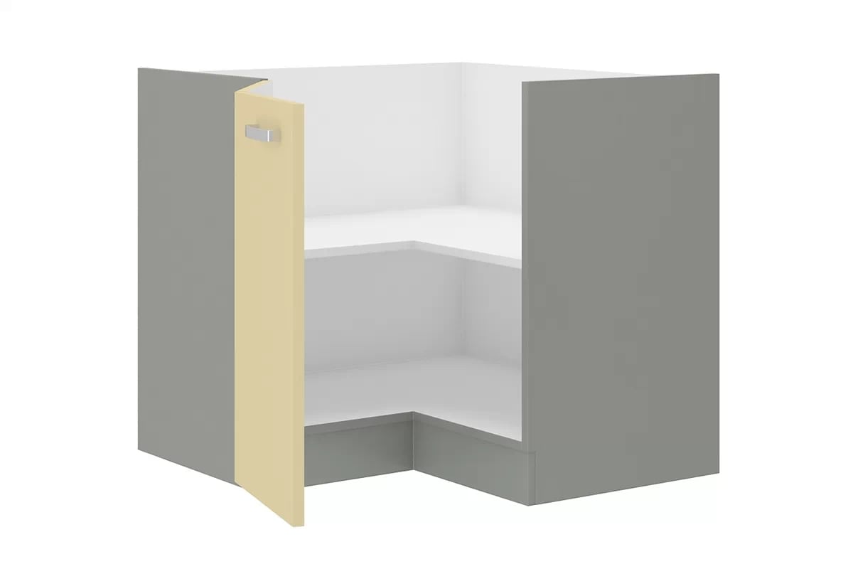 Dolní rohová skříňka Karmen 89x89 DN 1F BB Laon 89x89 DN 1F BB - Skříňka spodní rohová - wnetrze