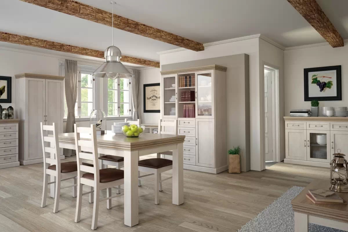 Konferenčný stolík Royal LN2 - Borovica Nordic/Divoký dub - Koncovka Série Konferenčný Stolík do obývacej izby Royal 125x65 cm - Borovica Nordic/Divoký dub