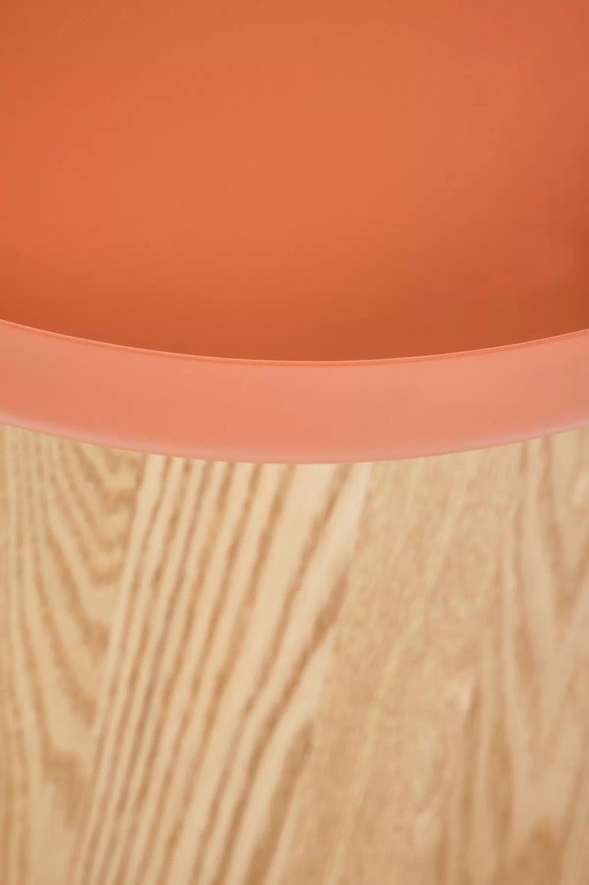 Konferenční stolek Gina 40 cm - přírodní / skořicová Konferenční stolek okragla Gina 40 cm pro obývacího pokoje - přírodní / skořicová