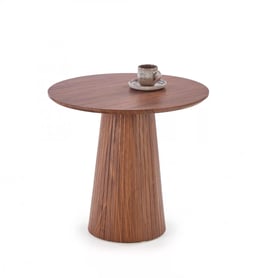 Konferenčný stolík Gisela 60 cm - orechový dekor Konferenčný stolík okragla Gisela 60 cm do obývacej izby - orieškový