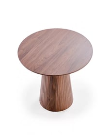 Konferenčný stolík Gisela 60 cm - orechový dekor Konferenčný stolík okragla Gisela 60 cm do obývacej izby - orieškový