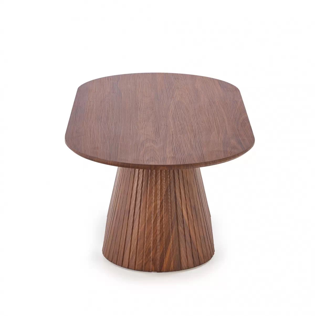 Konferenční stolek Gisela 120 cm - ořechová Konferenční stolek owalna Gisela 120 cm pro obývacího pokoje - ořechový