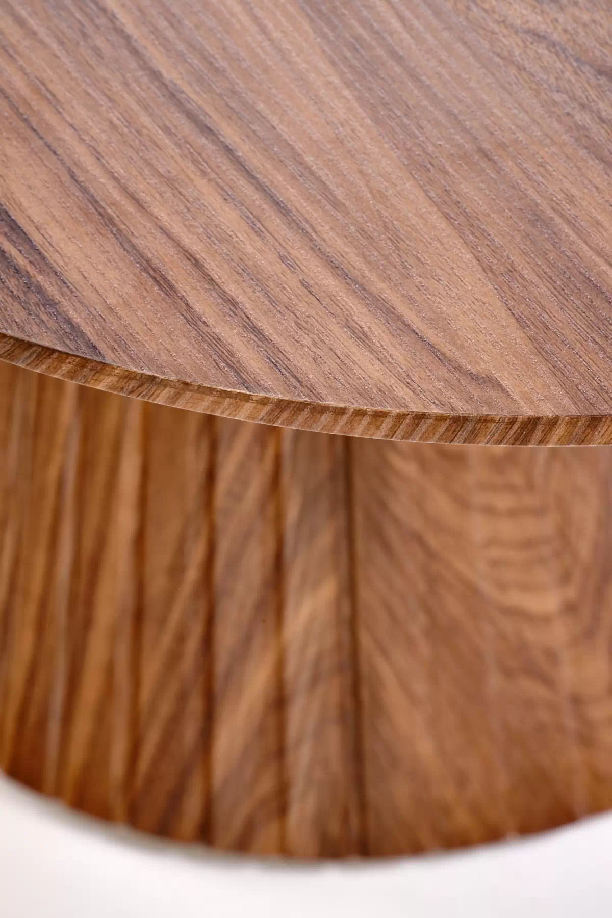 Konferenční stolek Gisela 120 cm - ořechová Konferenční stolek owalna Gisela 120 cm pro obývacího pokoje - ořechový