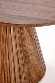 Konferenčný stolík Gisela 120 cm - orechový dekor Konferenčný stolík owalna Gisela 120 cm do obývacej izby - orieškový