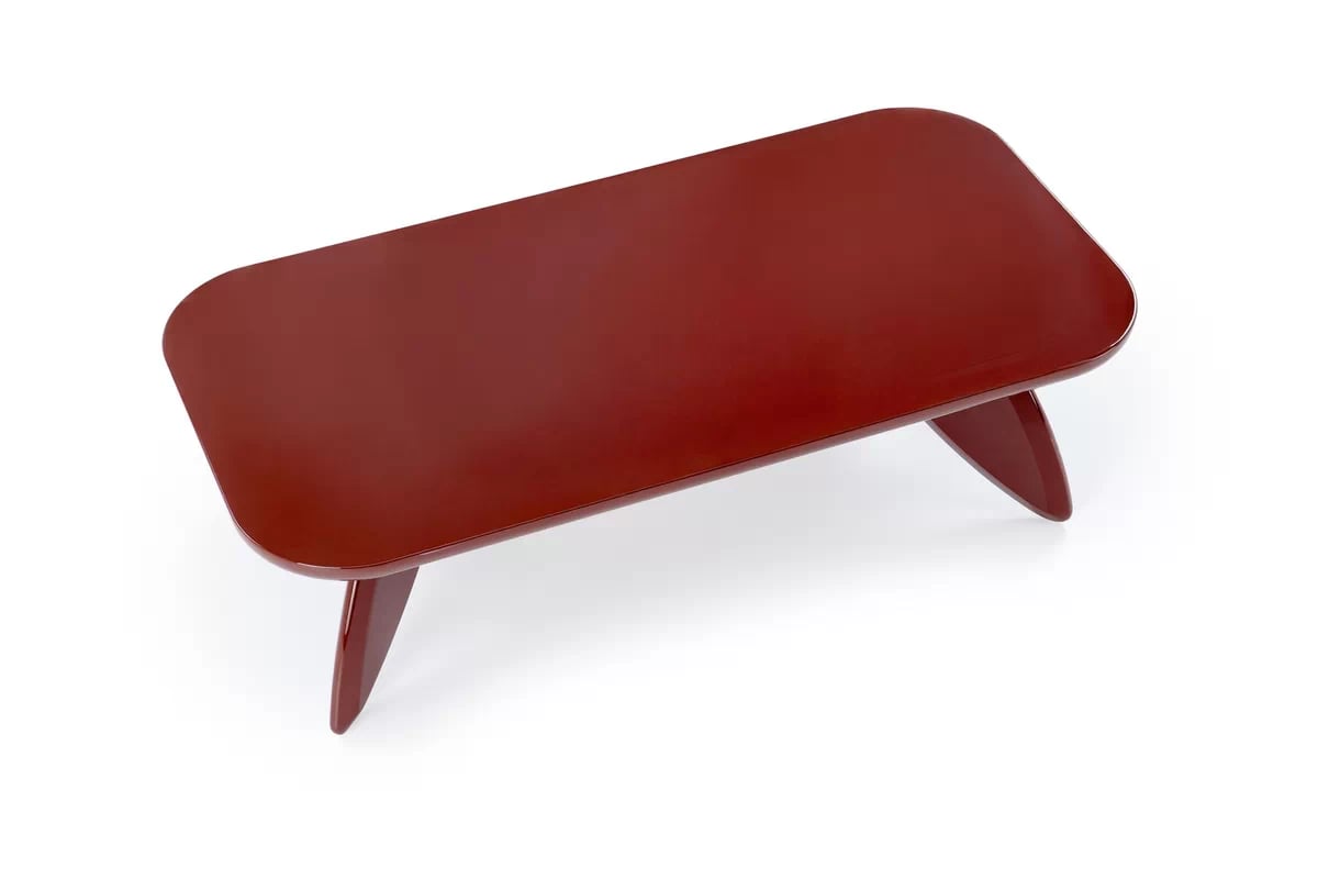 Obdélníkový konferenční stolek Soraya 120 cm – vínová Konferenční stolek prostokatna soraya 120 cm - bordová