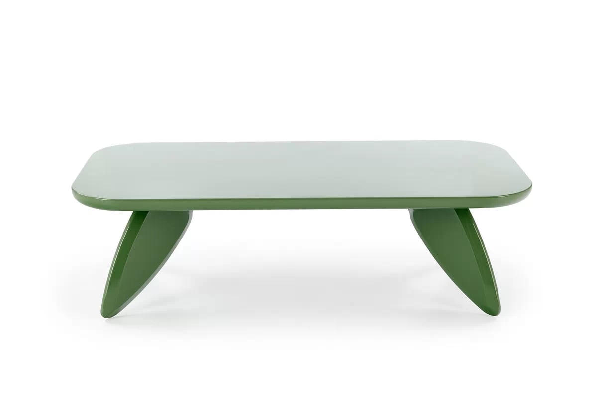 Konferenční stolek Soraya 120 cm - světle zelená Konferenční stolek prostokatna soraya 120 cm - světlý zelená 