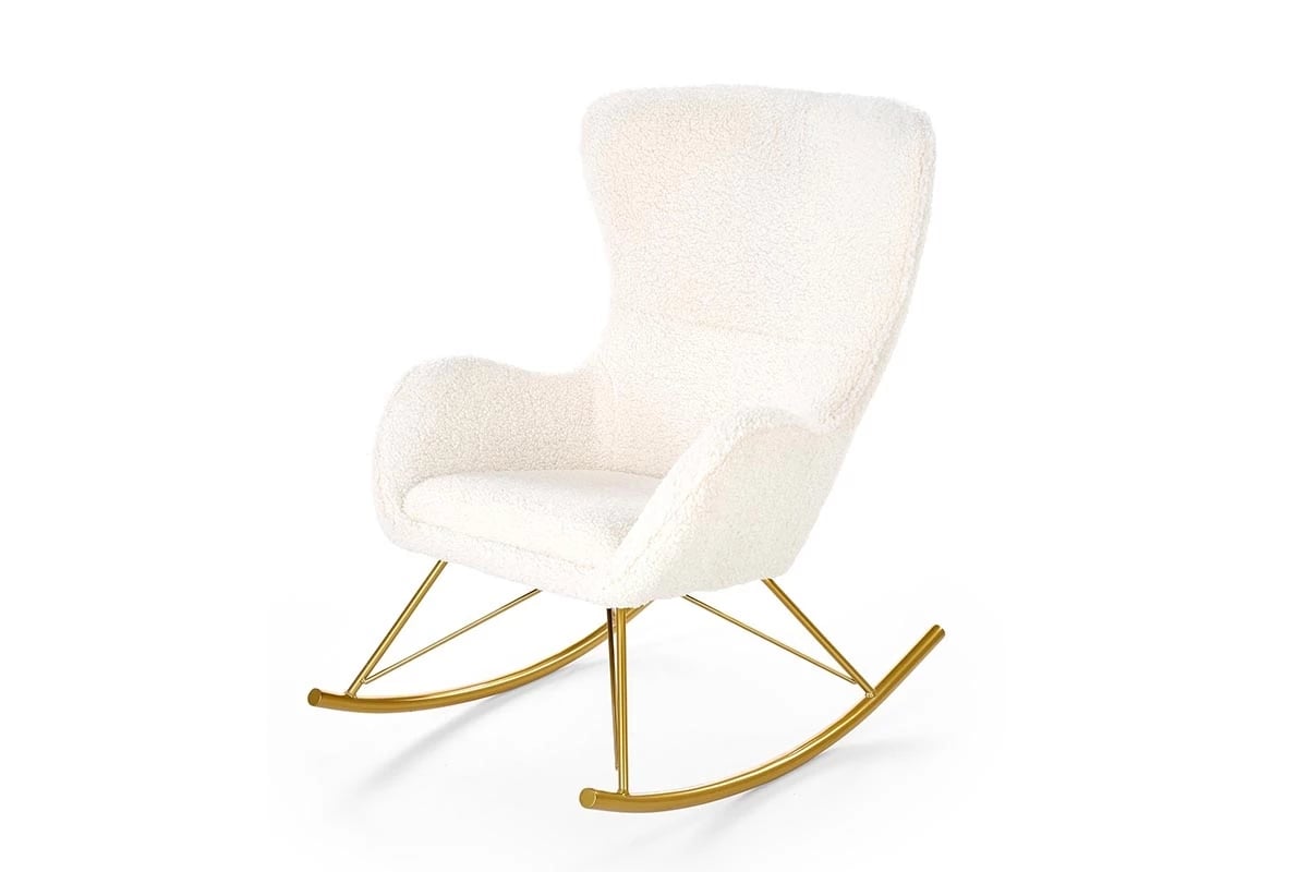 Křeslo Liberto - krémová / žlutá LIBERTO Křeslo Krémový / Žlutý