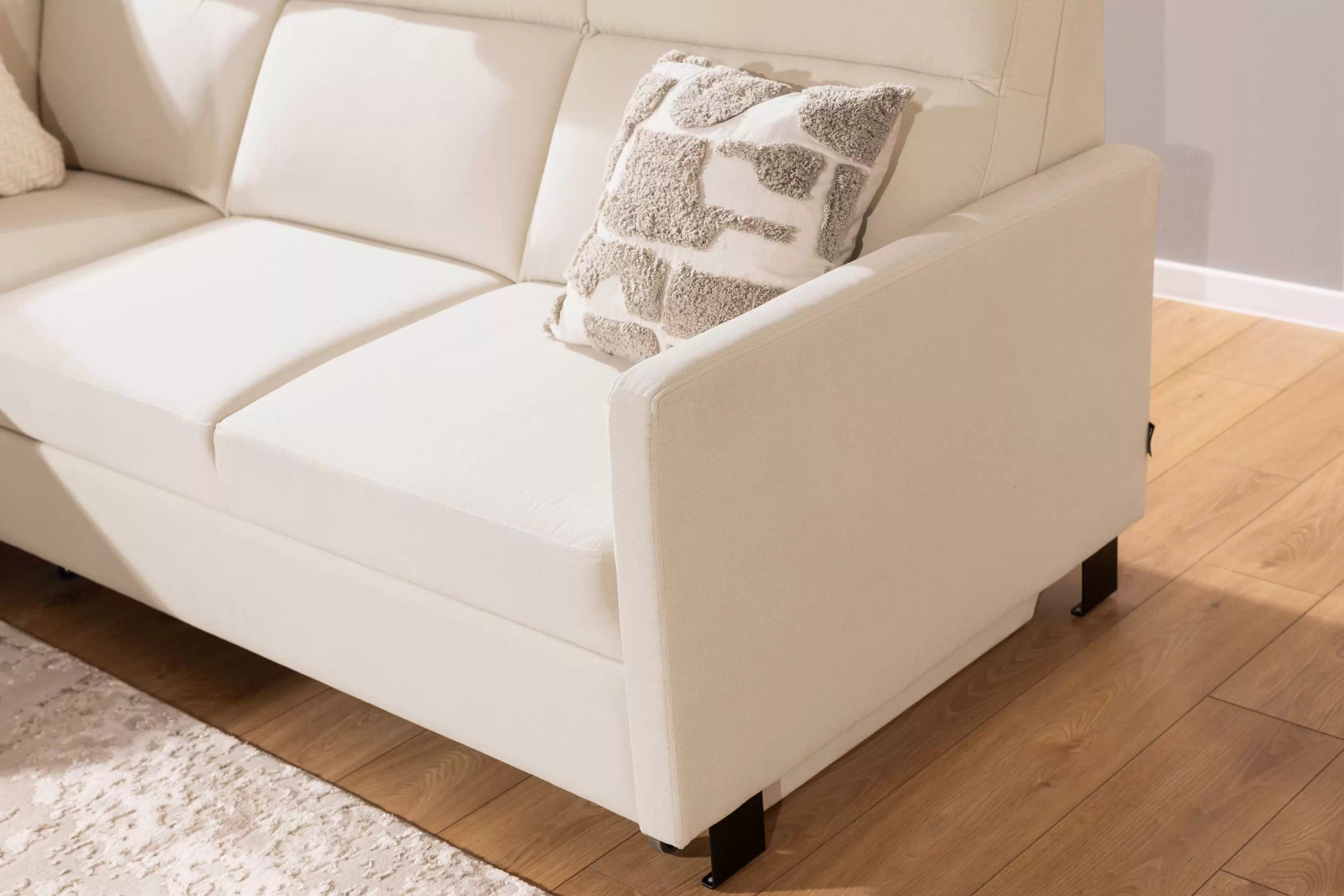 Rohová pohovka Loario L levá s úzkými boky LOARIO BP-A+2SF+OT2L+N-A