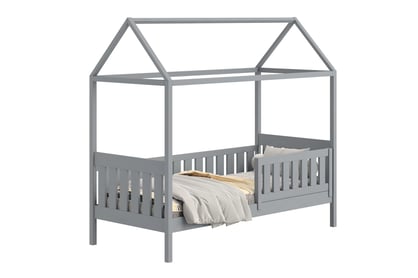 Nemos egyszintes gyerekágy - szürke / 80x180 Lozko pavilon Nemos 80x180 egyszintes - szürke