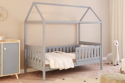 Nemos egyszintes gyerekágy - szürke / 90x180 Lozko pavilon Nemos 90x180 egyszintes - szürke