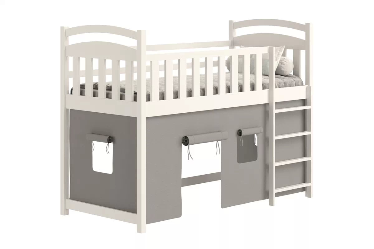 Vyvýšená dětská postel Felixio 90x200 cm - bílá Postel dzieciece vyvýšená postel Felixio - 90x200 / bílá