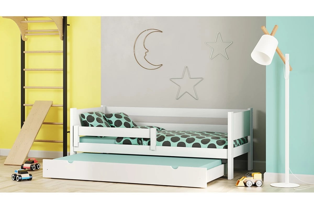 Detská posteľ Denis s prístelkou Jednoposchodová posteľ pre dve osoby