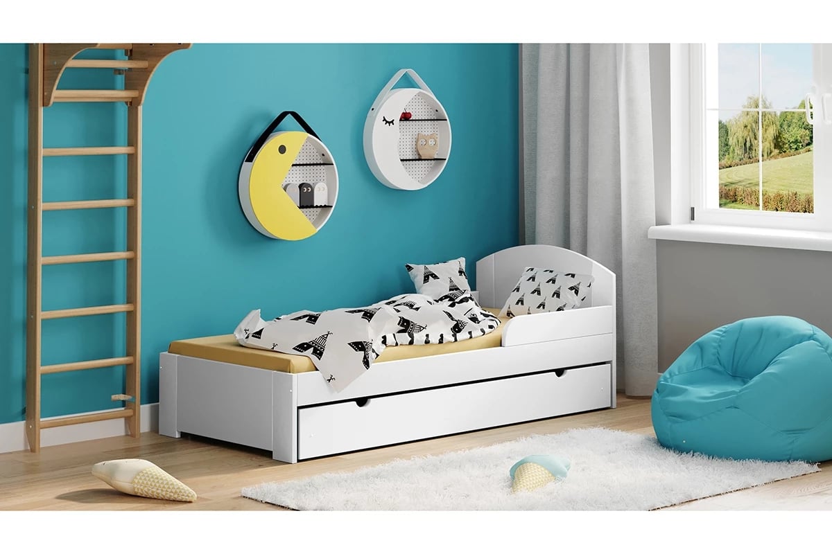 Posteľ Fibi II s výsuvným extra lôžkom Posteľ dwuosobowe