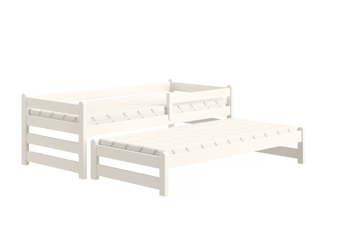 Dětská výsuvná postel Alis 90x190 cm - bílá Postel dzieciece přízemní výsuvná Alis - bílá, 90x190