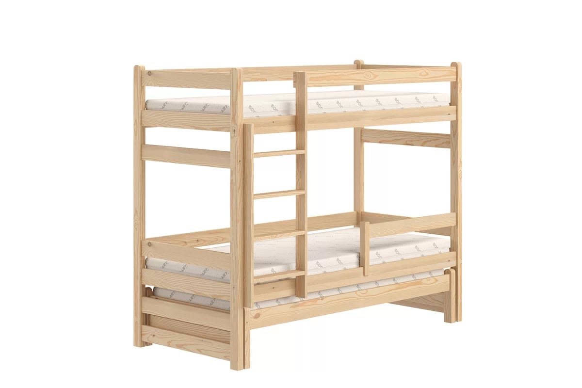 Dětská patrová výsuvná postel Alis 80x200 cm - borovice Postel dzieciece patrová  výsuvná Alis - borovice, 80x200