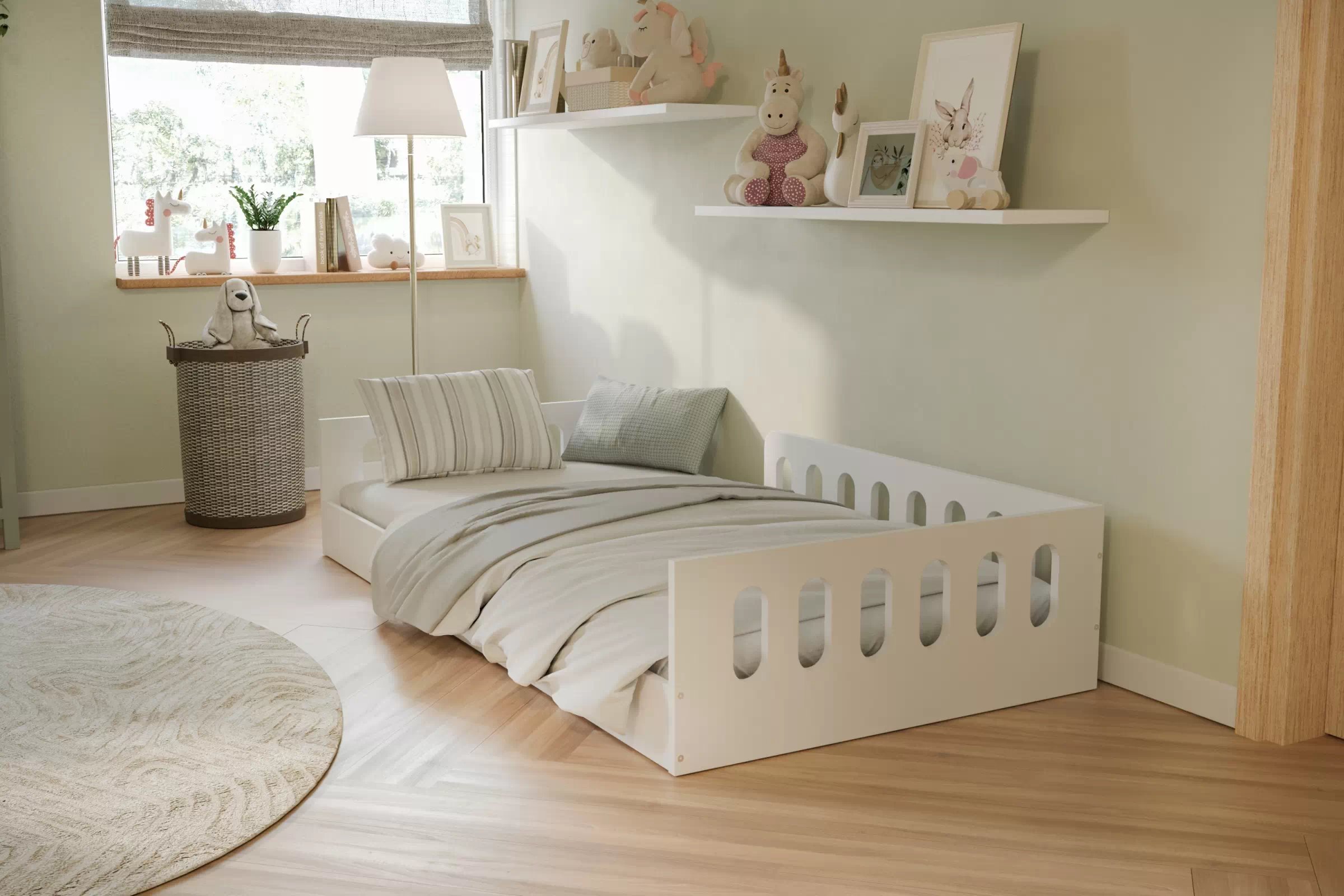 Dětská postel Talimio 80x160 cm - bílá Postel dzieciece Talimio 80x160 cm - bílá