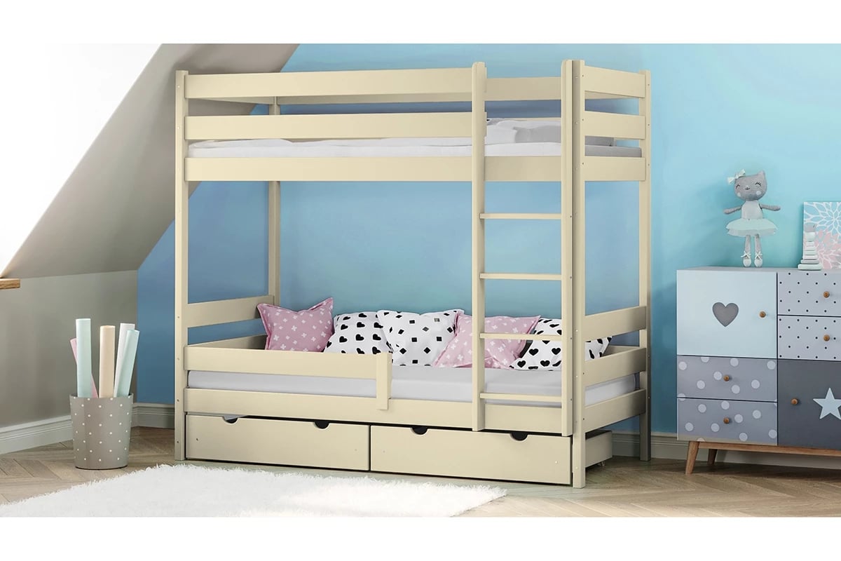 Patrová postel Ela II PP 002 postel patrová  pastelowe