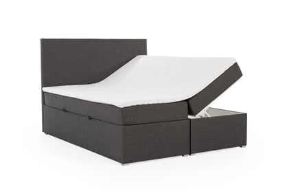 Postel boxspring Dive 160x200 s úložným prostorem - Sawana 05 Postel z otwieranym na bok pojemnikiem 