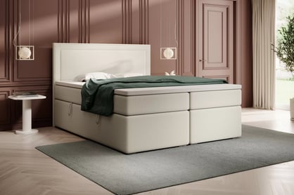 Boxspring posteľ s úložným priestorom Adelino 160x200 Boxspring posteľ s úložným priestorom Adelino 160x200