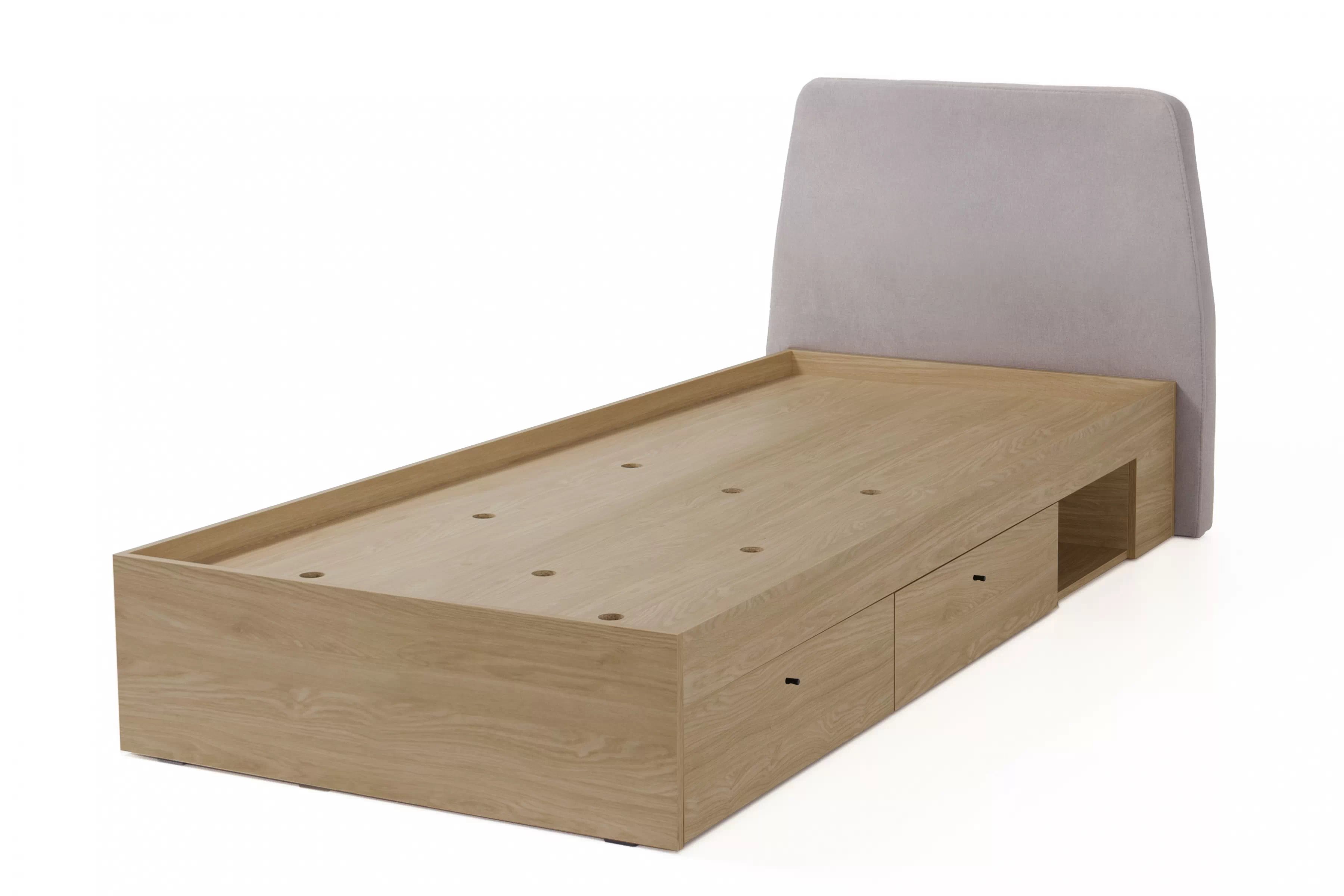 Detská posteľ Alessio 90x200 cm - dub baltic dune Posteľ mlodziezowe Alessio 12 - 90x200 cm - Dub baltic dune